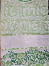 Carica l'immagine nel visualizzatore di Gallery, Set asilo 3 pezzi "SAFARI" personalizzato con NOME cotone 100% Made in Italy in 4 colori