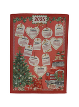 Carica l'immagine nel visualizzatore di Gallery, Strofinaccio calendario 2025 Made in Italy 🇮🇹 6 differenti soggetti IDEA REGALO!!