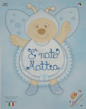 Carica l'immagine nel visualizzatore di Gallery, Fiocco nascita "COCCINELLA" 2 colori Made in Italy possibilità di personalizzazione