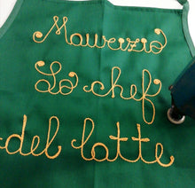 Carica l'immagine nel visualizzatore di Gallery, Grembiule unisex personalizzato in cotone 100% IDEA REGALO,disponibile in 5 colori