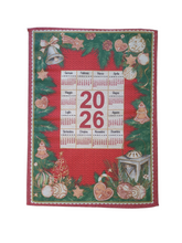 Carica l&#39;immagine nel visualizzatore di Gallery, Strofinaccio calendario 2026 Made in Italy 🇮🇹 6 differenti soggetti IDEA REGALO!!
