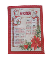 Carica l&#39;immagine nel visualizzatore di Gallery, Strofinaccio calendario 2026 Made in Italy 🇮🇹 6 differenti soggetti IDEA REGALO!!
