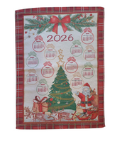 Carica l&#39;immagine nel visualizzatore di Gallery, Strofinaccio calendario 2026 Made in Italy 🇮🇹 6 differenti soggetti IDEA REGALO!!
