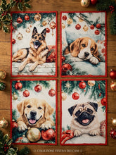 Carica l'immagine nel visualizzatore di Gallery, Strofinacci cani &amp; gatti Stampa digitale 🌈 cotone 100% NOVITÀ NATALE 26
