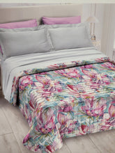 Carica l&#39;immagine nel visualizzatore di Gallery, Quilt matrimoniale PRIMAVERA stampa digitale Made in Italy 🇮🇹
