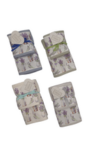 Carica l'immagine nel visualizzatore di Gallery, Completo viso e ospite LAVANDA cotone 100% 4 colori🌈 Made in Italy 🇮🇹
