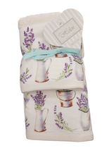 Carica l'immagine nel visualizzatore di Gallery, Completo viso e ospite LAVANDA cotone 100% 4 colori🌈 Made in Italy 🇮🇹
